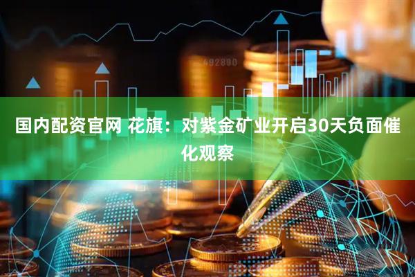 国内配资官网 花旗：对紫金矿业开启30天负面催化观察